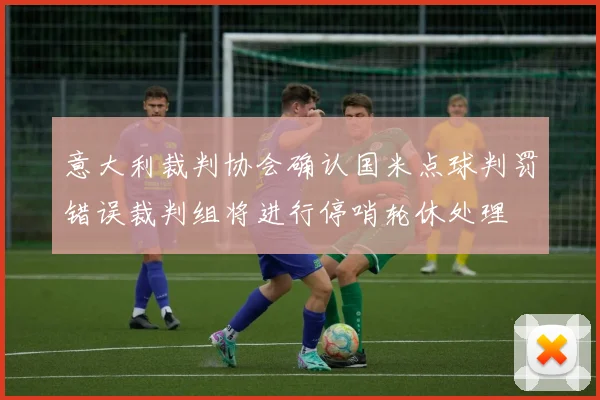 意大利裁判协会确认国米点球判罚错误裁判组将进行停哨轮休处理
